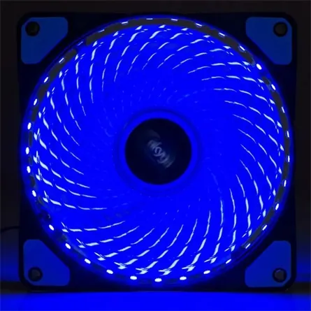 Akyga AW-12E-BL System Fan 12cm Blue LED – 4. kép