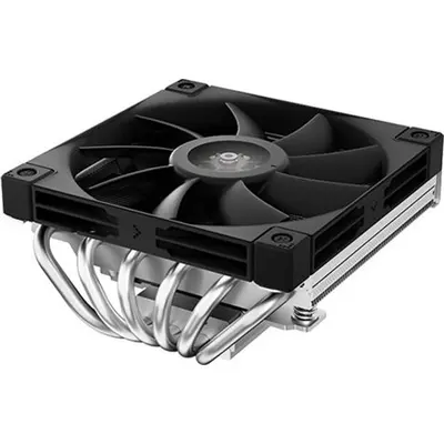 DeepCool CPU Cooler - AN600 (Low profile, 24,4 dB; max, 70,50 m3/h; 4pin csatlakozó, 6 db heatpipe, 12cm, PWM)