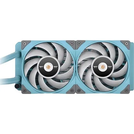 Thermaltake TOUGHLIQUID 240 ARGB processzor vízhűtő türkiz – 4. kép