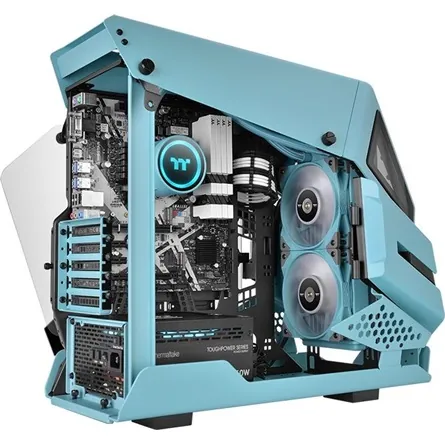 Thermaltake TOUGHLIQUID 240 ARGB processzor vízhűtő türkiz – 6. kép