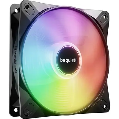 Be Quiet! Cooler 12cm - LIGHT WINGS LX 120mm PWM Reverse Black (RGB, 1500rpm, 28,5dB, fekete)