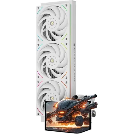 Thermalright Levita Vision 360 UB ARGB White processzor vízhűtő fehér – 2. kép