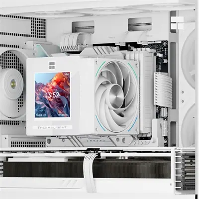 Thermalright Phantom Spirit 120 Vision Snow processzor hűtő fehér – 2. kép