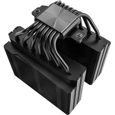 Thermalright Frost Tower 140 BLACK processzor hűtő fekete – 3. kép