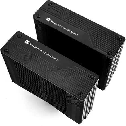 Thermalright Frost Tower 140 BLACK processzor hűtő fekete – 4. kép