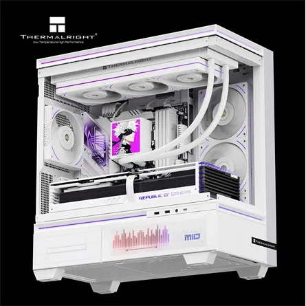 Thermalright PEERLESS VISION 360 UB ARGB processzor vízhűtő fehér – 5. kép