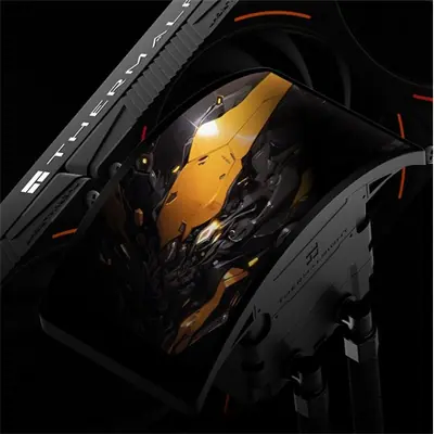 Thermalright RAINBOW VISION 360 TURBO ARGB processzor vízhűtő fekete – 2. kép