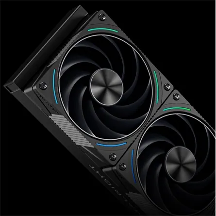 Thermalright RAINBOW VISION 360 TURBO ARGB processzor vízhűtő fekete – 4. kép