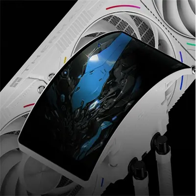 Thermalright RAINBOW VISION 360 TURBO ARGB processzor vízhűtő fehér – 2. kép