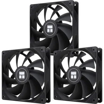 Thermalright TL-C12C*3 pack rendszerhűtő ventilátor fekete – 3. kép