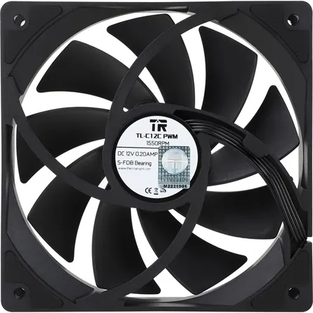 Thermalright TL-C12C*3 pack rendszerhűtő ventilátor fekete – 4. kép