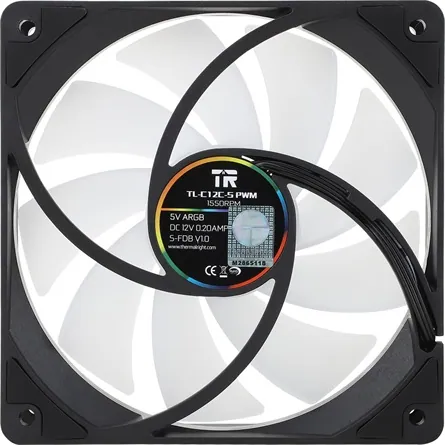 Thermalright TL-C12C-S*3 pack rendszerhűtő ventilátor fekete – 4. kép