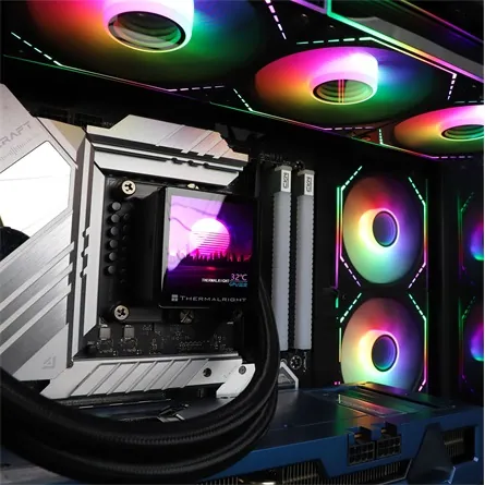 Thermalright TL-M12-S rendszerhűtő ventilátor fekete – 8. kép