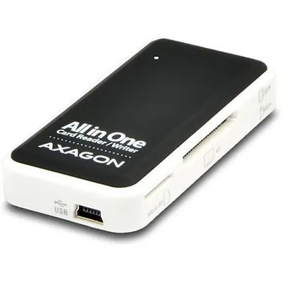 AXAGON CRE-X1 External 5-slot Card Reader Black/White