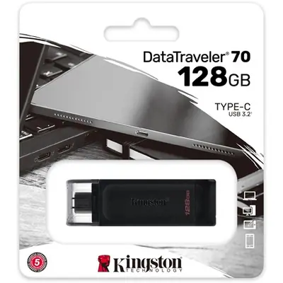 Kingston 128GB DataTraveler 70 Black
