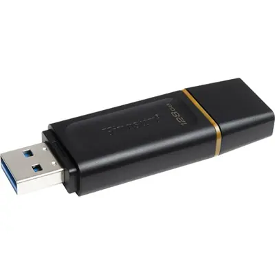 Kingston 128GB Data Traveler Exodia USB-A 3.2 Gen1 pendrive fekete-sárga – 2. kép