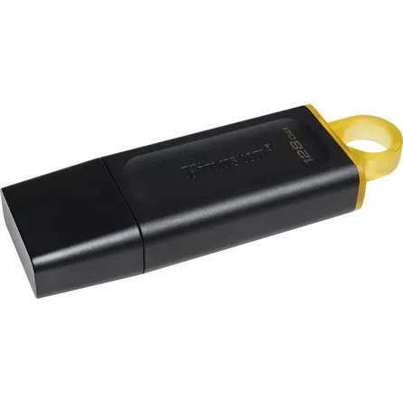 Kingston 128GB Data Traveler Exodia USB-A 3.2 Gen1 pendrive fekete-sárga – 3. kép