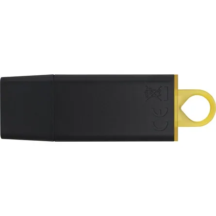 Kingston 128GB Data Traveler Exodia USB-A 3.2 Gen1 pendrive fekete-sárga – 5. kép