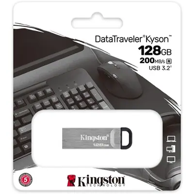 Kingston 128GB DT Kyson USB 3.2 Grey