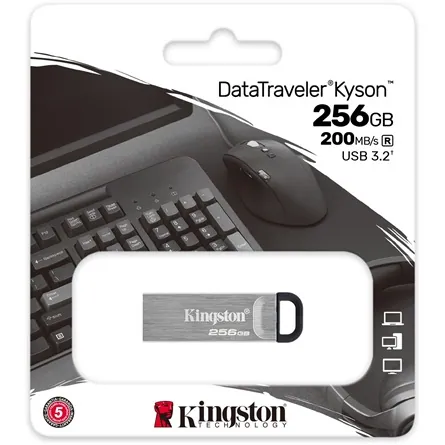 Kingston 256GB DT Kyson USB 3.2 Grey
