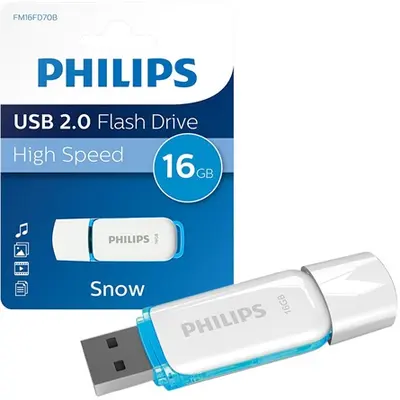 USB Flash Ram 16GB Philips Snow
