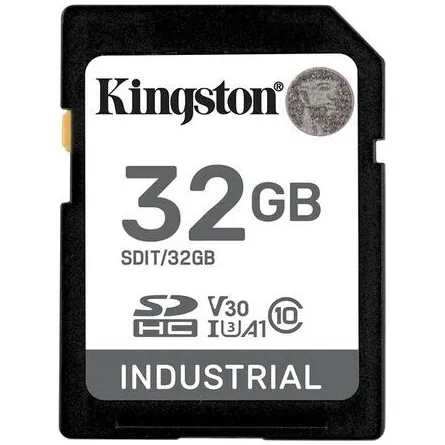 Kingston 32GB Industrial -40C to 85C UHS-1 Class10 U3 V30 A1 SDXC memóriakártya – 3. kép