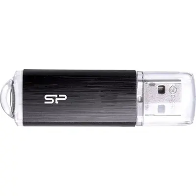 USB Flash Ram   32GB Silicon Power Ultima U02 fekete – 2. kép