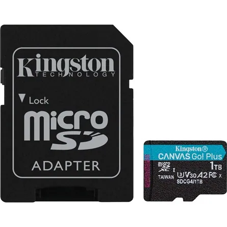 Kingston 1024GB Canvas Go! Plus Gen4 UHS-1 Class10 U3 V30 A2 microSDXC memóriakártya – 3. kép