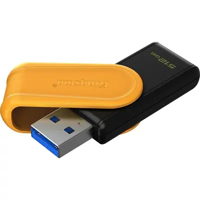 Kingston 512GB DataTraveler Exodia S USB-A 3.2 Gen1 pendrive fekete-sárga – 2. kép