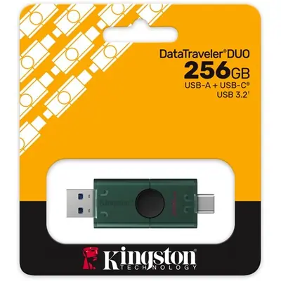 Kingston 256GB DataTraveler Duo Black/Green