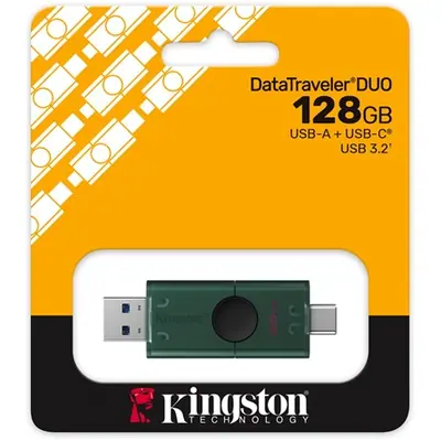 Kingston 128GB DataTraveler Duo Black/Green