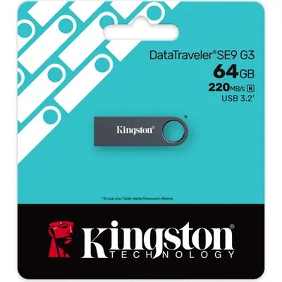 Kingston 64GB DTSE9G3 USB3.2 Dark Nickel