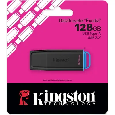 Kingston 128GB DataTraveler Exodia Black/Blue