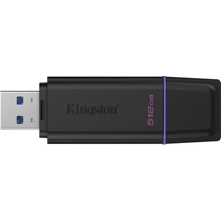 Kingston 512GB DataTraveler Exodia G2 USB-A 3.2 Gen1 pendrive fekete-lila – 5. kép