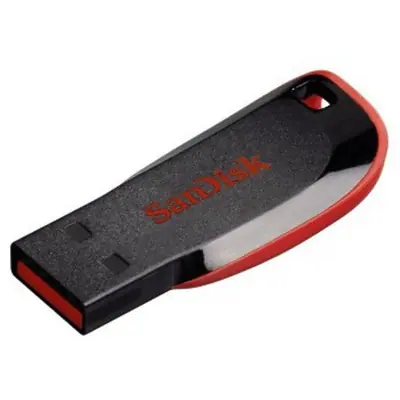 Sandisk 32GB Cruzer Blade USB 2.0 Black/Red
