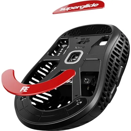 Superglide Glass Skates egértalp - Pulsar Xlite Wireless piros – 3. kép