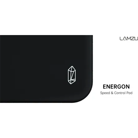 LAMZU Energon gaming egérpad fekete – 3. kép