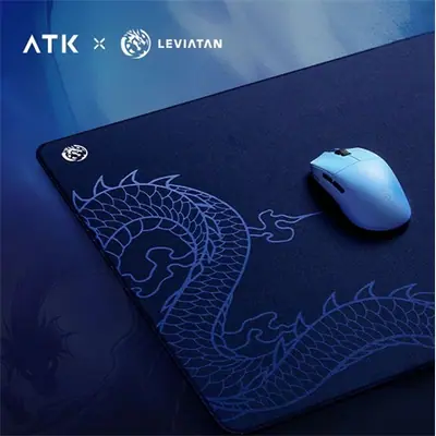 ATK x LEVIATAN XSOFT gaming egérpad kék – 2. kép