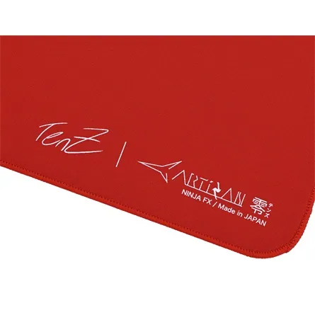 ARTISAN FX Zero Soft XXLTenZ gaming egérpad piros – 3. kép