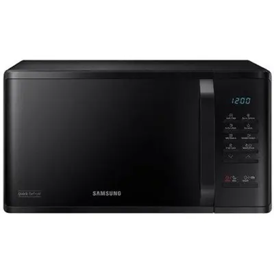 SAMSUNG MS23K3513AK/EO Mikrohullámú sütő gyors kiolvasztás funkcióval, 23L, 1150W, Fekete