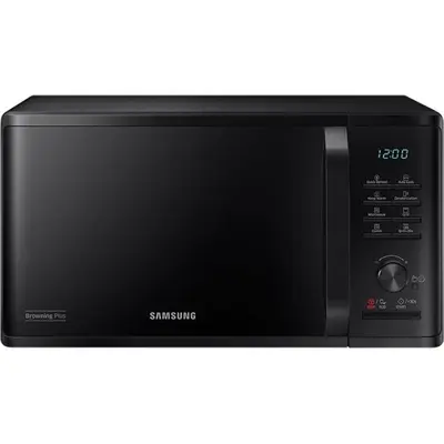 SAMSUNG MG23K3515AK/EO Grill mikrohullámú sütő Browning Plus funkcióval, 23L, 800W/1100W, Fekete