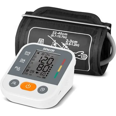 SENCOR SBP 1100WH Digitális vérnyomásmérő, Fehér – 2. kép