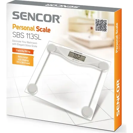 SENCOR SBS 113SL Személymérleg, max.150kg – 6. kép
