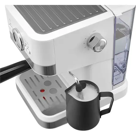 SENCOR SES 1720WH Karos presszó kávéfőző, víztartály:1,5L, 1050W, Fehér – 5. kép