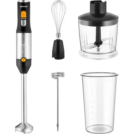 SENCOR SHB 6302BK 4in1 Botmixer, 20 sebességfokozat, 1200W, Fekete – 2. kép