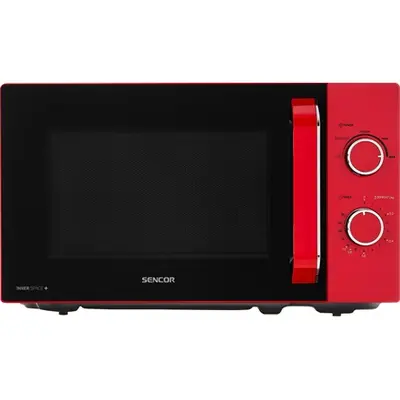 SENCOR SMW 1920RD Mikrohullámú sütő, 5 fokozta, 20L, 700W, Piros