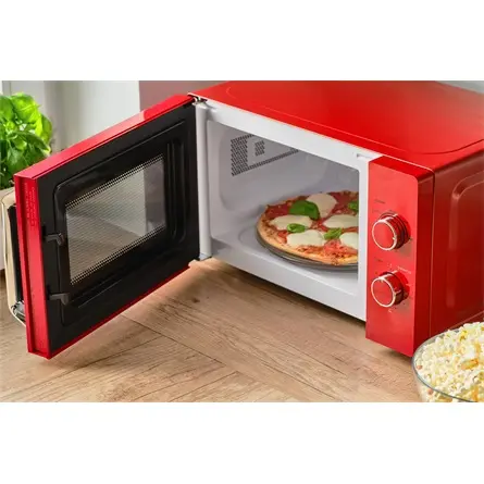 SENCOR SMW 1920RD Mikrohullámú sütő, 5 fokozta, 20L, 700W, Piros – 7. kép