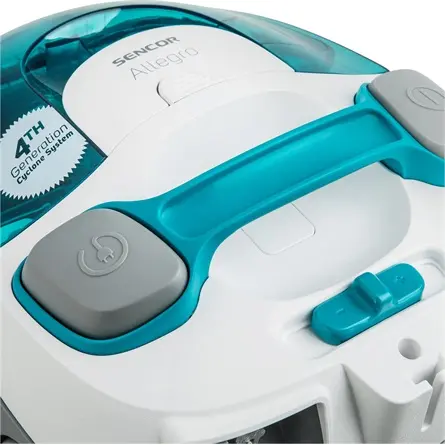 SENCOR SVC 511TQ-EUE2 Porzsák nélküli porszívó, portartály: 1,5L, 890W, Kék – 6. kép