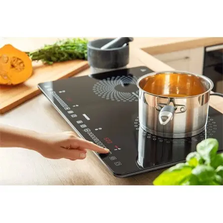 SENCOR SCP 4501BK Kétzónás indukciós főzőlap, 3400W, Fekete – 8. kép