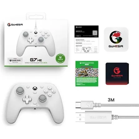GameSir G7 HE USB-C gamepad játékvezérlő fehér – 8. kép